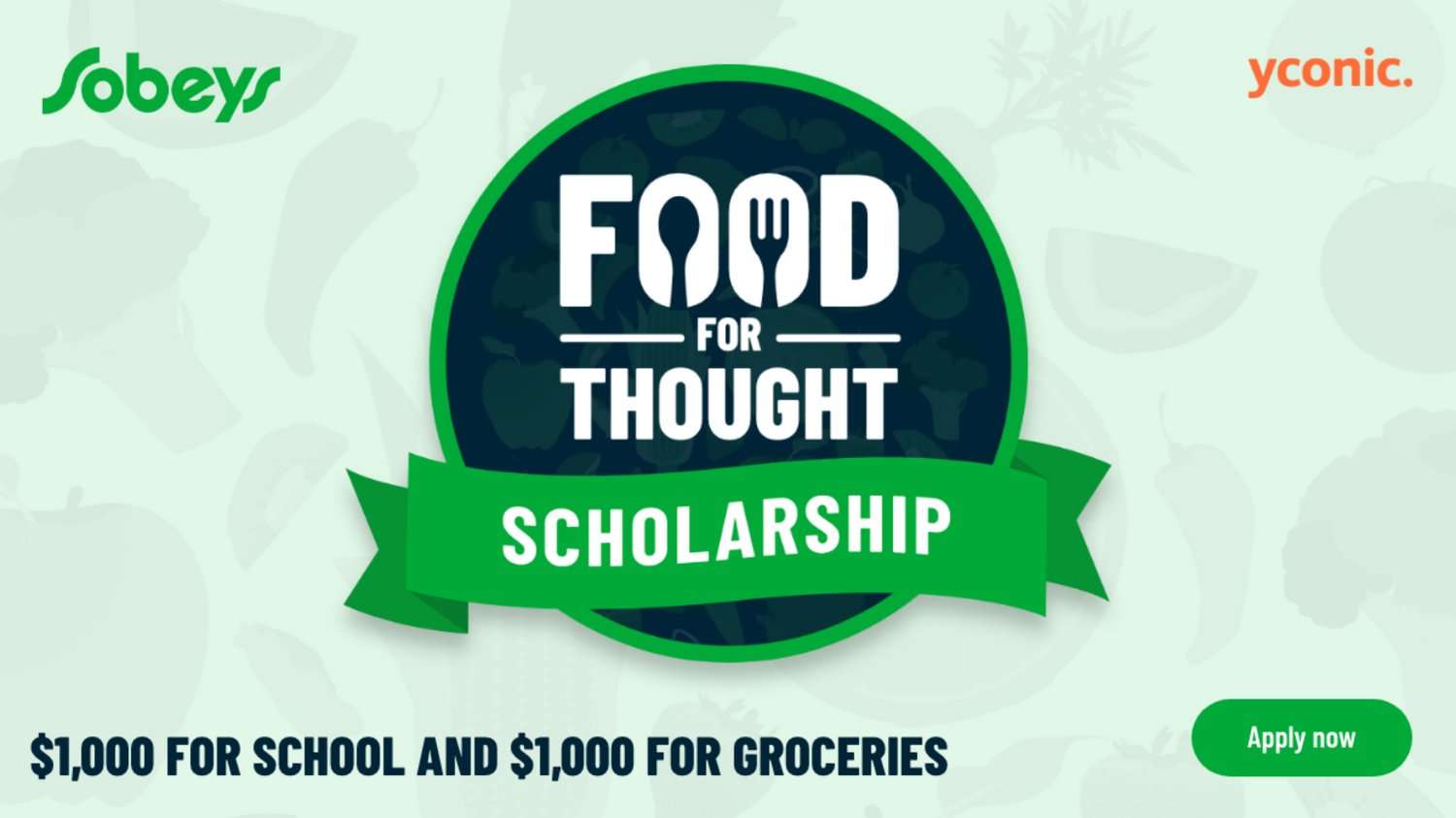 Sobeys Food For Thought Scholarship